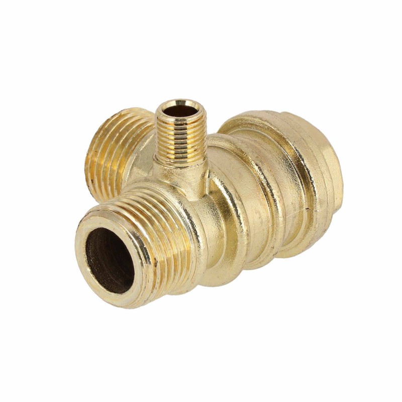 Zawór zwrotny do kompresora pionowego 1/2" x 1/2" x 1/8" (do modeli 50l)