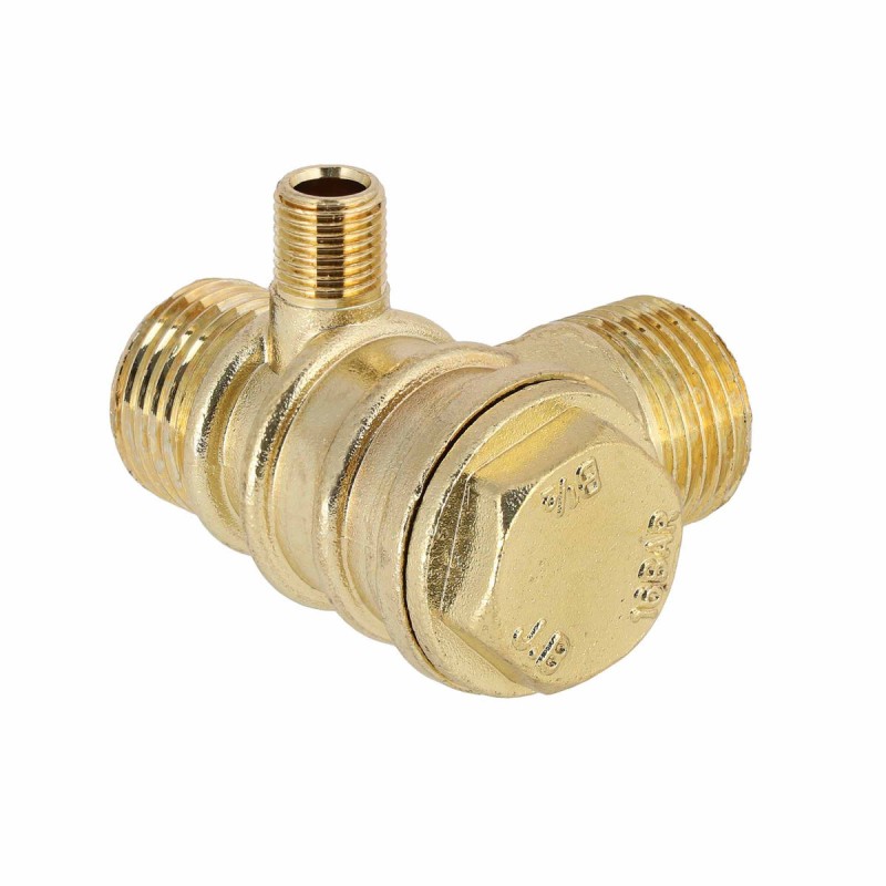 Zawór zwrotny do kompresora pionowego 1/2" x 1/2" x 1/8" (do modeli 50l)