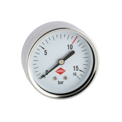 Manometr 63 mm 1/4" 0-16 bar - przyłącze tylne