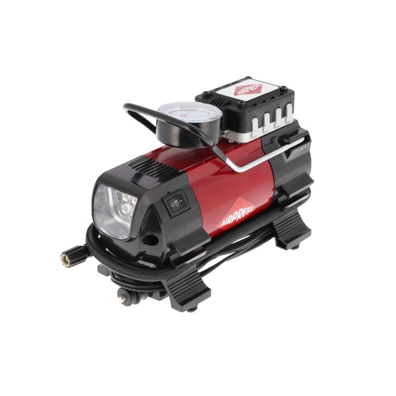 Mini kompresor samochodowy 12V 7 bar 0.19 KM/0.14 kW 27 l/min bezolejowy | bezzbiornikowy