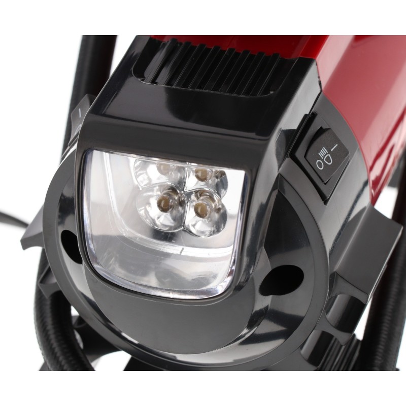 Mini kompresor samochodowy 12V 7 bar 0.19 KM/0.14 kW 27 l/min bezolejowy | bezzbiornikowy