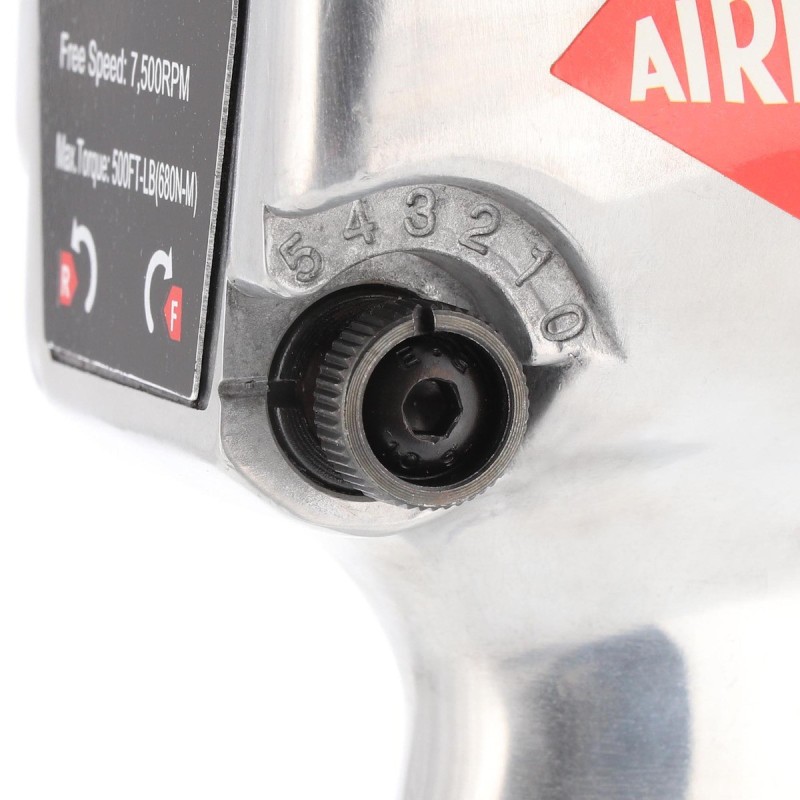 Klucz udarowy pneumatyczny 1/2" 680 Nm 7000 obr./min 6.3 bar +/- 225 l/min