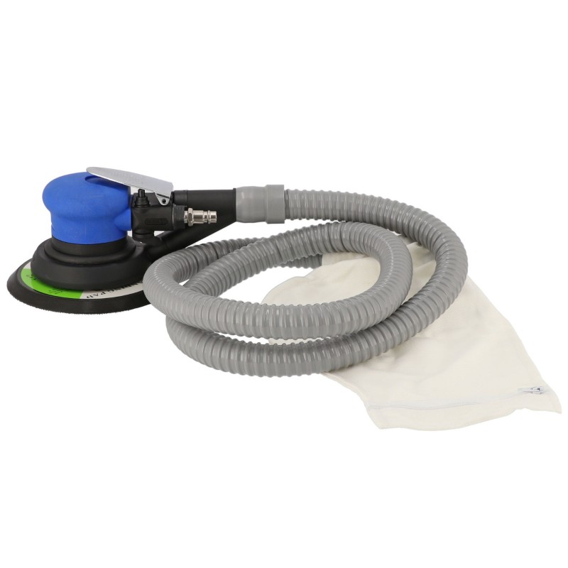 Szlifierka mimośrodowa pneumatyczna 150 mm 1/4" 250 l/min z odsysem