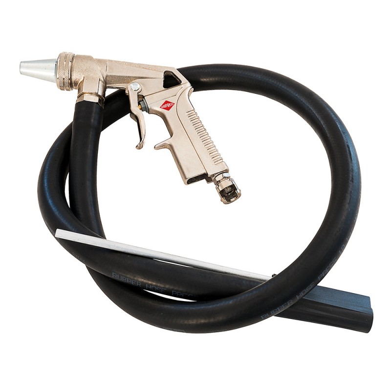Pistolet do piaskowania 1/4" 6.5-10 bar dysza 14 mm z wężem ssącym