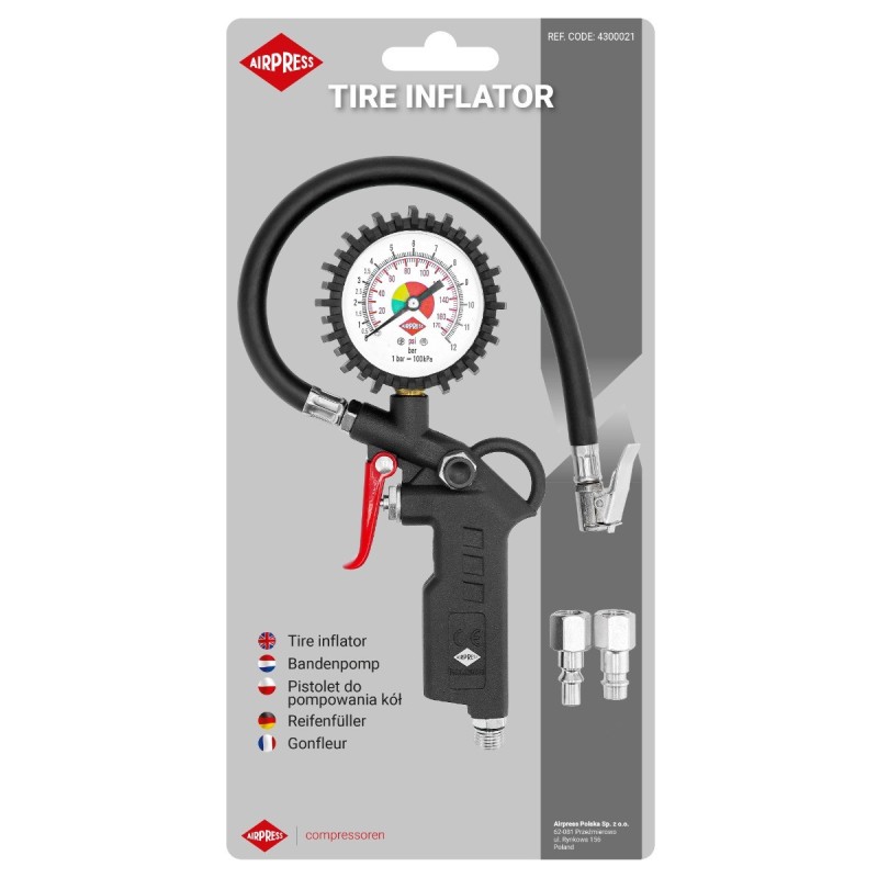 Pistolet do pompowania kół 12 bar