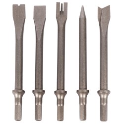 Młotek pneumatyczny 3/4" 283 l/min + dłuta (5 sztuk) - zestaw