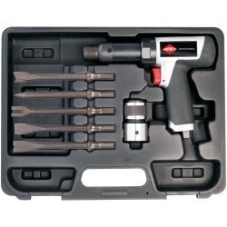 Młotek pneumatyczny 3/4" 283 l/min + dłuta (5 sztuk) - zestaw
