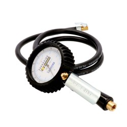 Profesjonalny pistolet do pompowania z manometrem wąż 1.5 m 15 bar