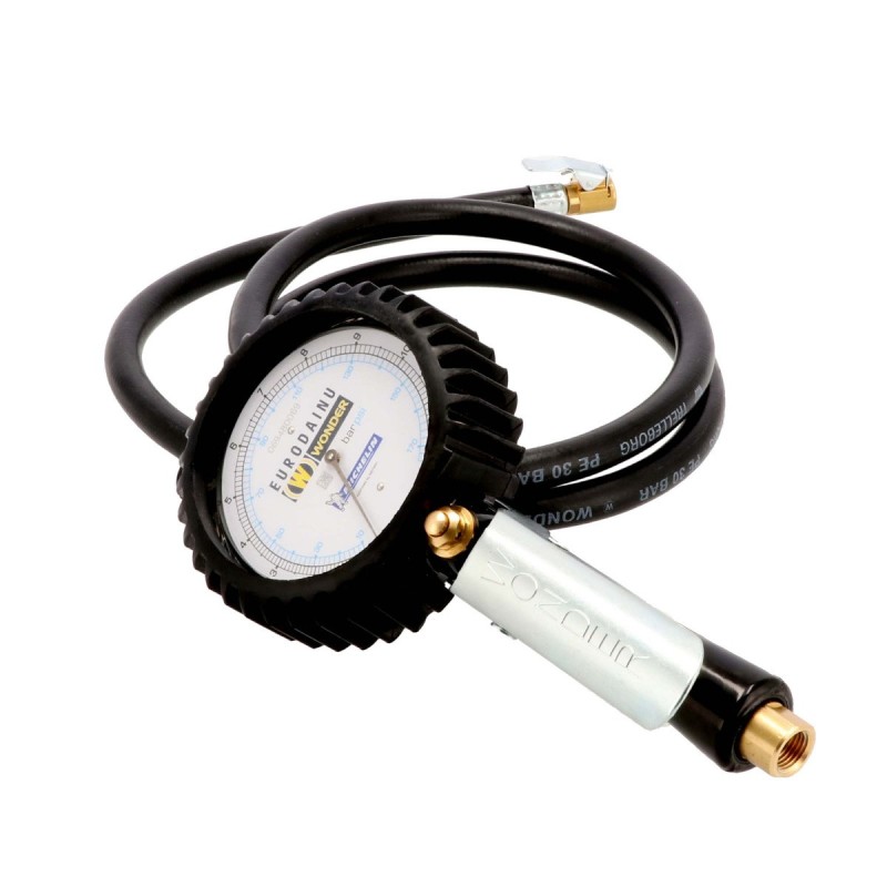 Profesjonalny pistolet do pompowania z manometrem wąż 1.5 m 15 bar