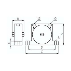Wibrator turbinowy, 1.440 N, 42.000 obr./min (ATEX)