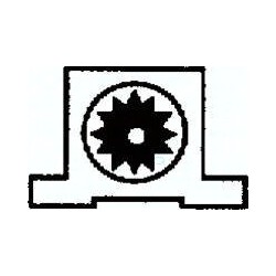 Wibrator turbinowy, 3.630 N, 24.000 obr./min (ATEX)