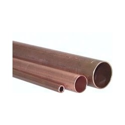Rura miedziana 15x1,0 R250 w sztangach twarda/półtwarda