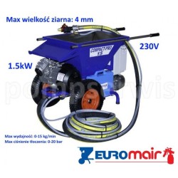 EUROMAIR COMPACT-PRO 15 agregat tynkarski z wbudowany kompresorem