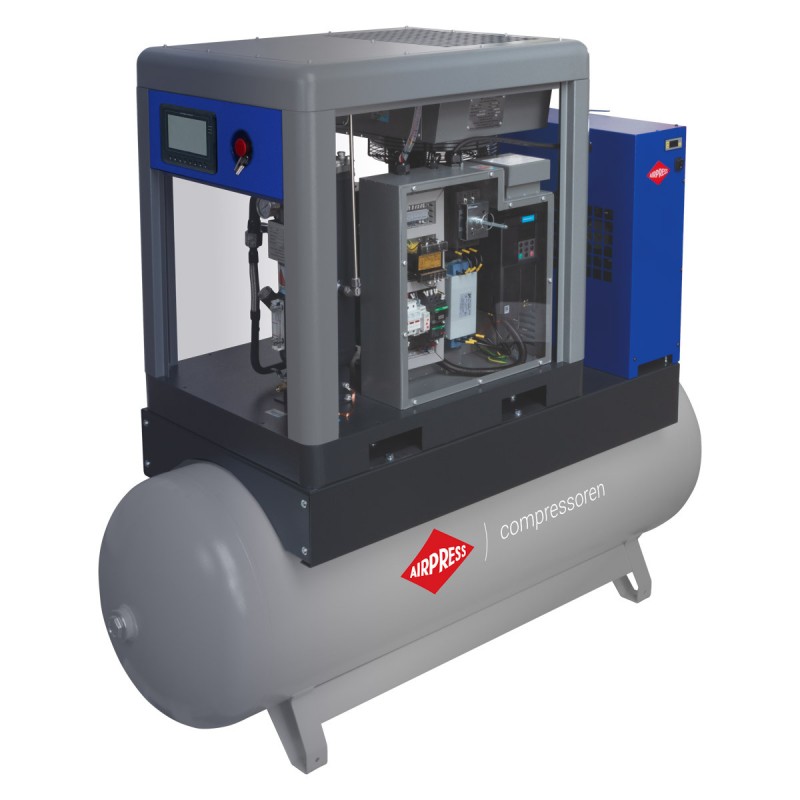 Kompresor śrubowy APS 7.5 Combi Dry X 10 bar 7.5 KM/ 5.5 kW 690 l/min 500 l